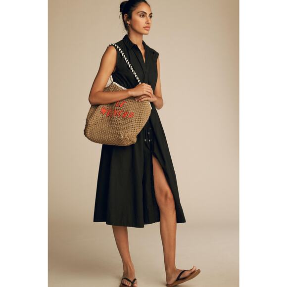 Anthropologie Maeve Sleeveless Shirt Dress - New XXS - Picture 1 of 5